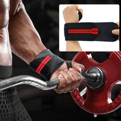Weight Lifting Wrist Wrapping Band Fitness Wrist Straps For Powerlifting