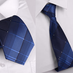 Men's Striped Narrow Tie 47 98x8 0cm