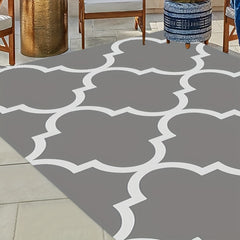Waterproof Crystal Velvet Outdoor Rug for Patio RV Camping