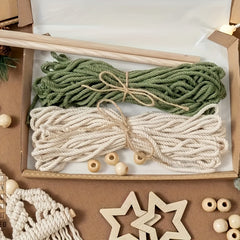 2pcs Knitted Christmas Tree DIY Kit - Perfect Holiday Gift