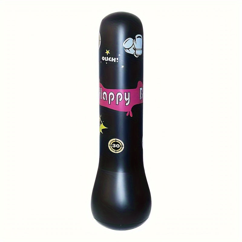 Small Inflatable Punching Sandbag PVC Fitness Boxing Column