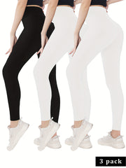 High Waist Skinny Leggings Set Spring & Fall Women's Clothing