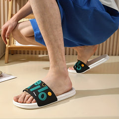 Men's Lightweight Slip On Slides Soft Sole House Slippers