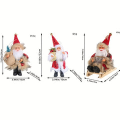 Santa Claus Doll Christmas Celebration Decoration Creative Elderly Doll