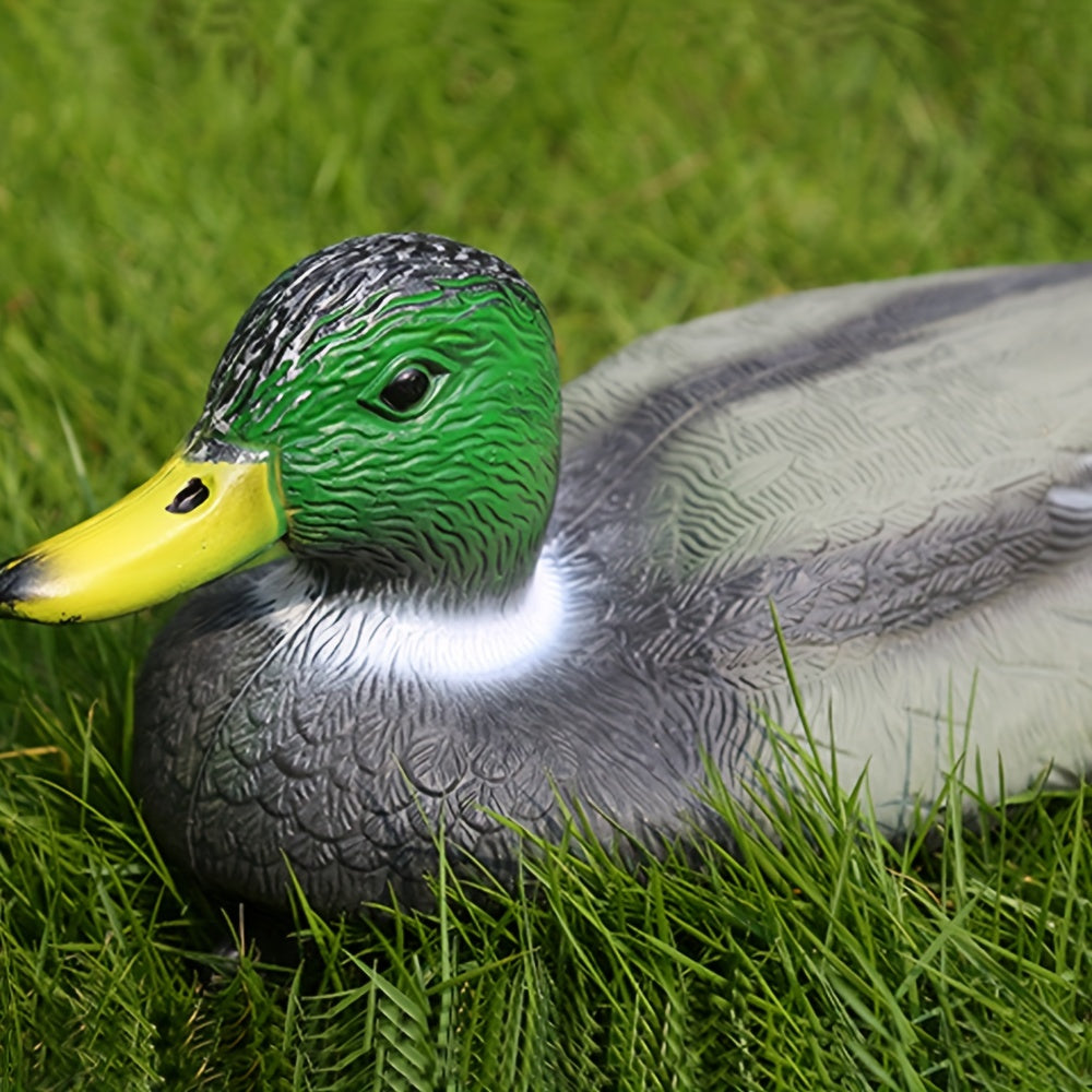 2pcs Lifelike Duck Ornament Floating Duck Decoy for Garden Pool Yard