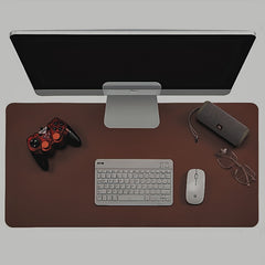 Large PU Leather Mouse Pad Waterproof Desk Pad