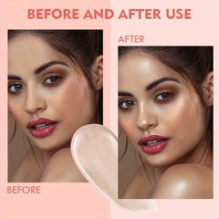 Matte Liquid Shimmer Highlighter Cream Stick for Face & Body