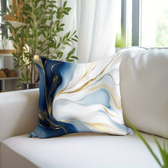 Marble Stripe Flannel Pillowcase for Sofas & Chairs