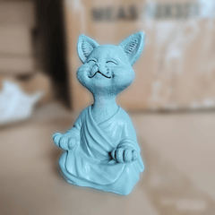 Yoga Cat Meditation Home Resin Decorative Craft Collectibles