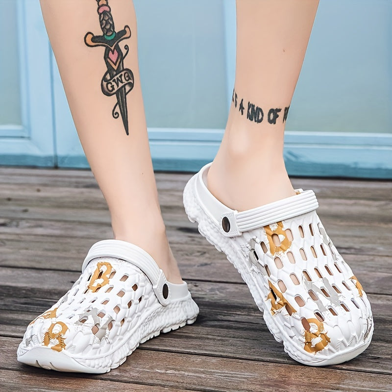 Men's Closed Toe Water Clogs Sandals Soft Sole