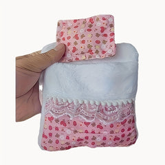 2pcs Dollhouse Sleeping Bag Set with Fabric Bags and Pillows