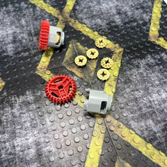 2pcs Building Block Differential Spare Parts for Christmas and Halloween