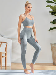 Seamless Yoga Hip Lifting Leggings High Waist Quick Dry Sports Pants