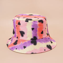 Love Pattern Sunshade Bucket Hat For Men