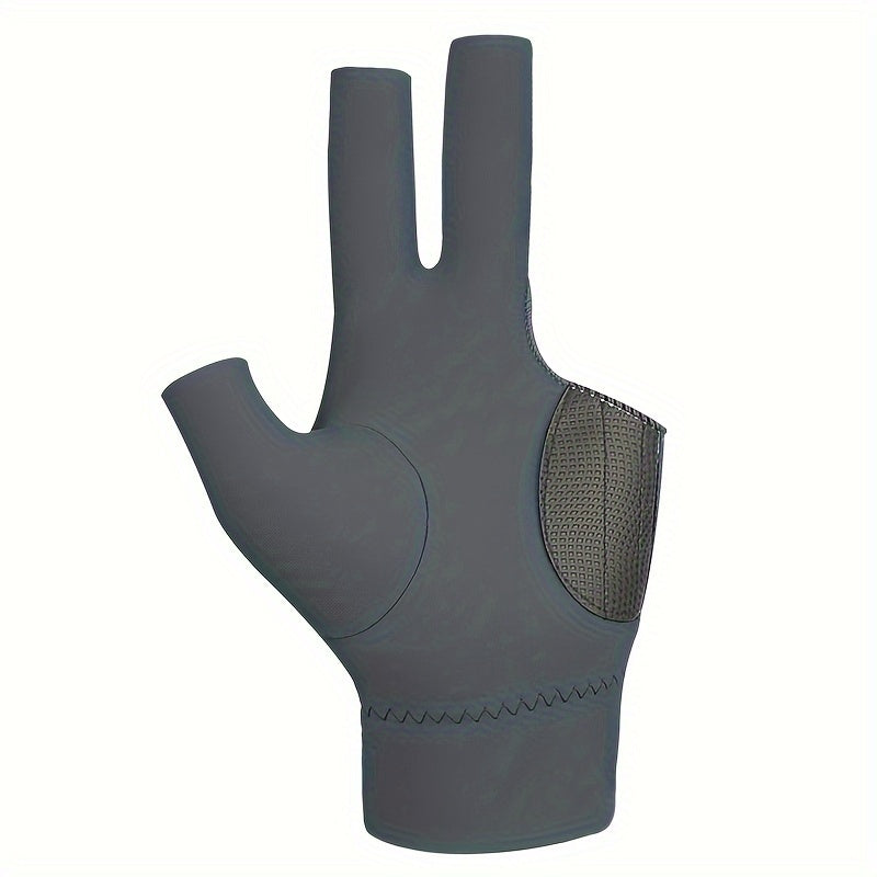 3 Fingers Pool Gloves Non Slip Billiards Match Left Right Hand Pool Cue Gloves