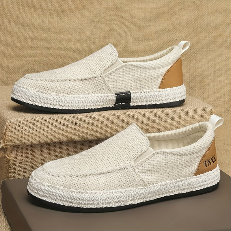 Men's No-Tie Slip-On Loafers with Assorted Colors