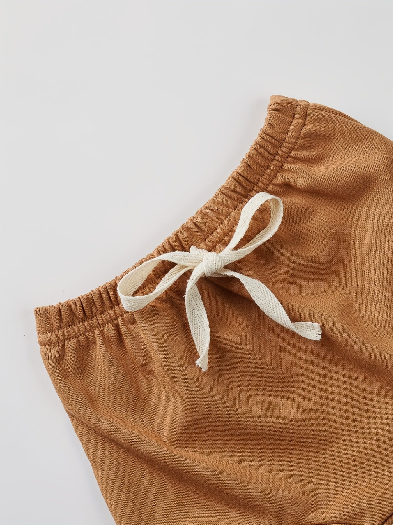 Baby Shorts Solid Drawstring Shorts For Summer