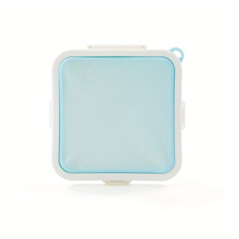 Portable Lunch Box With Lid for Sandwiches, Toast, Bento Box