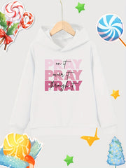 Girl's Cotton Hoodie Active Breathable Sweatshirt