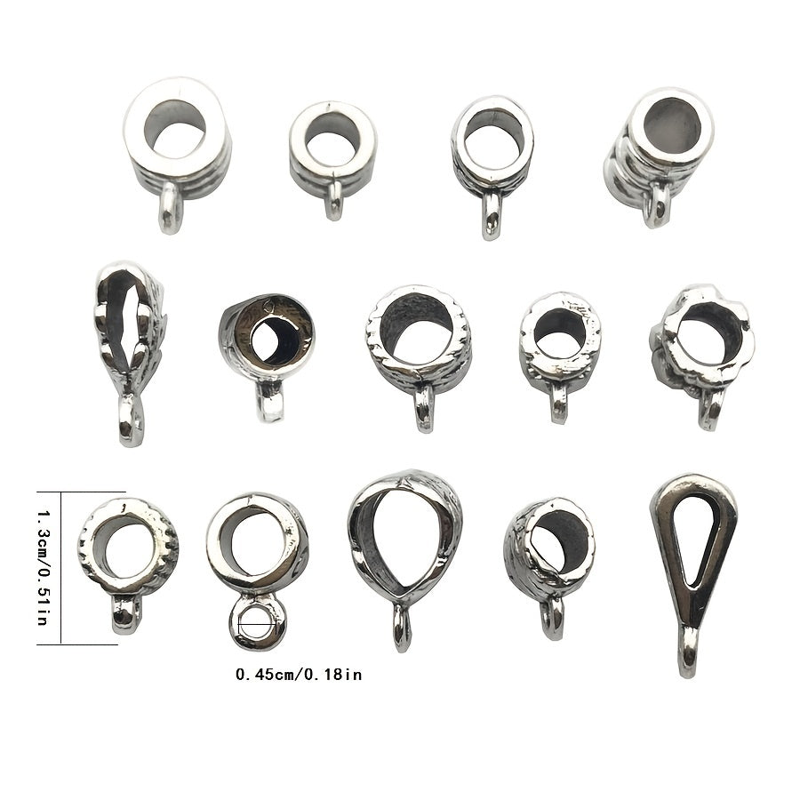 120Pcs Metal Connectors Spacer Beads for DIY Jewelry Making