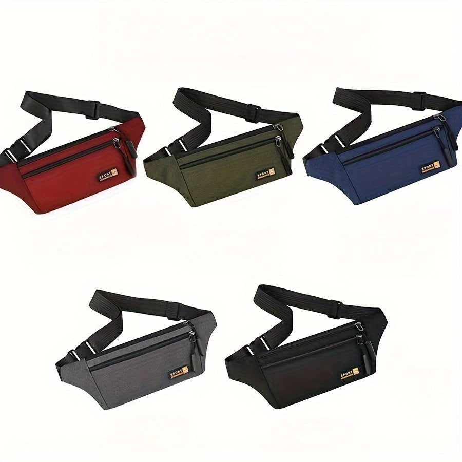 Outdoor Waist Bag Large Capacity Anti-splash Cash Mobile Phone Bag