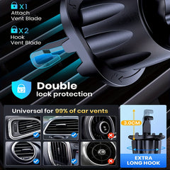 Universal Car Phone Holder Mount For Air Vent - Secure Hands-Free Mount