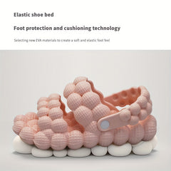 Bubble Slides Sandals Massage Spa Shoes Soft Lychee Slides Sandals