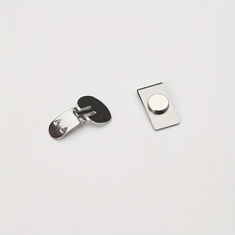 Magnetic Tie Clip Stainless Steel Shirt Tie Clips