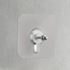 10pcs Seamless Adhesive Wall Hooks No Drilling Non Trace Hanging