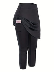 Sports Leggings Women's Plus High Waisted Active Golf Yoga Leggings