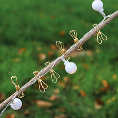 20pcs Christmas String Light Clips Outdoor Tent Light Clip