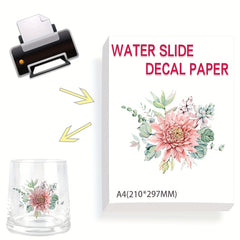 Laser Waterslide Decal Paper DIY Transfer Paper Print