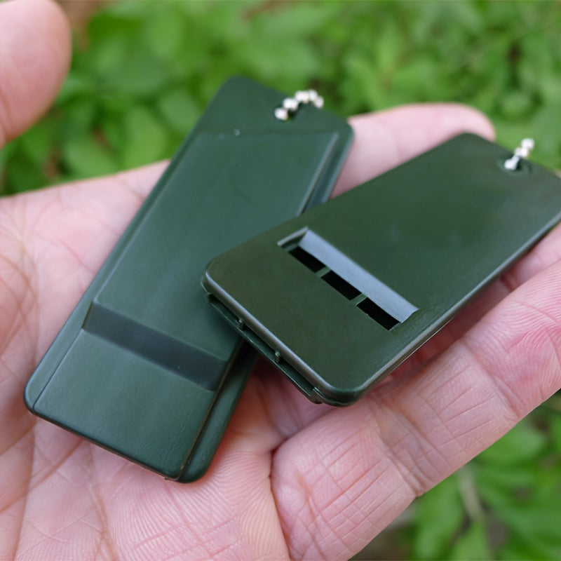 2pcs Outdoor Whistle Lifesaving Whistle High Frequency Fishing Accessorie