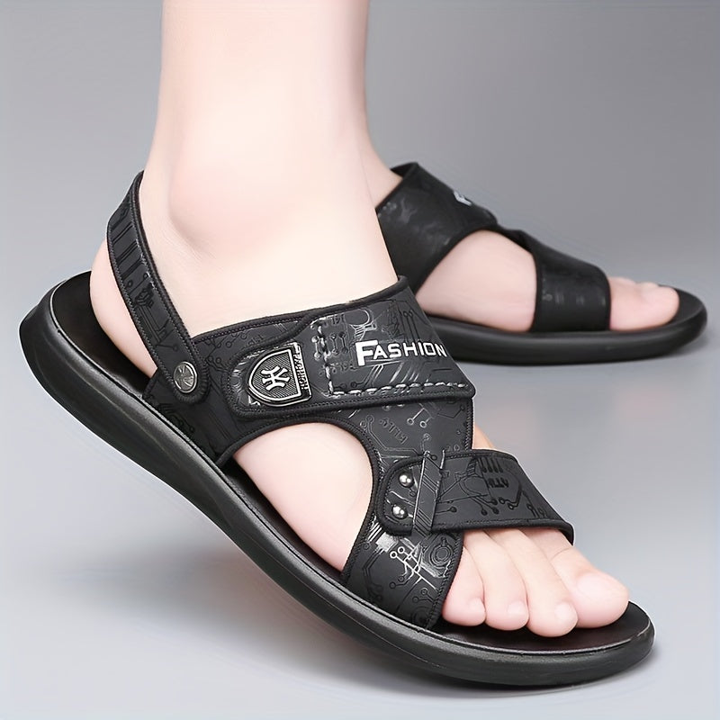 Men's Non Slip Sandals Quick Drying Comfy Slides Beach Shoes