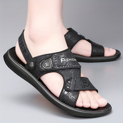 Men's Non Slip Sandals Quick Drying Comfy Slides Beach Shoes