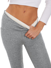 Warm Yoga Pants High Stretch Fleece Lined Leggings Women's Activewear