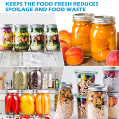 Mason Jar Vacuum Sealer Kit Portable Machine