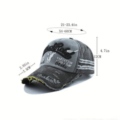 Embroidered Lace Baseball Cap for Men and Women