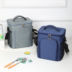 Aluminum Foil Lunch Box Bag Insulated Large Capacity