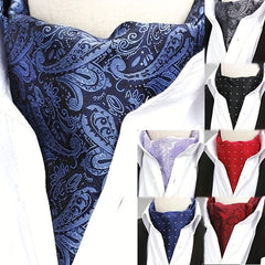 Retro Pattern Neck Scarf for Men