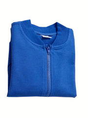 Boys Zip Up Sweatshirt with Pockets- Gym Sports Jacket