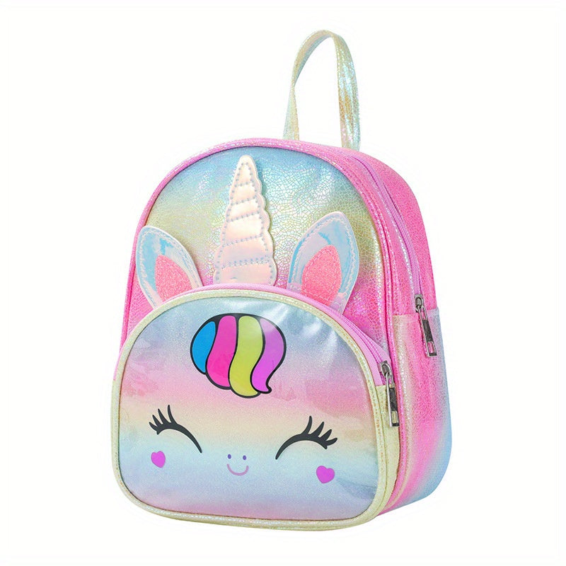 Laser Pony Casual Backpack Schoolbag for Kids