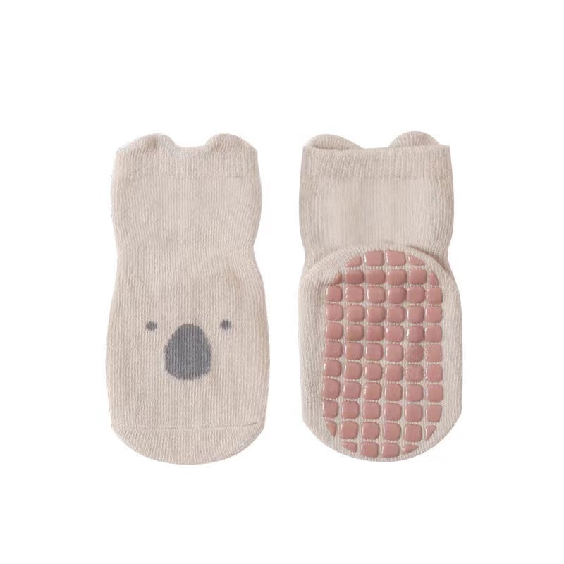 Baby Boys Cartoon Floor Socks Non slip Toddler Socks