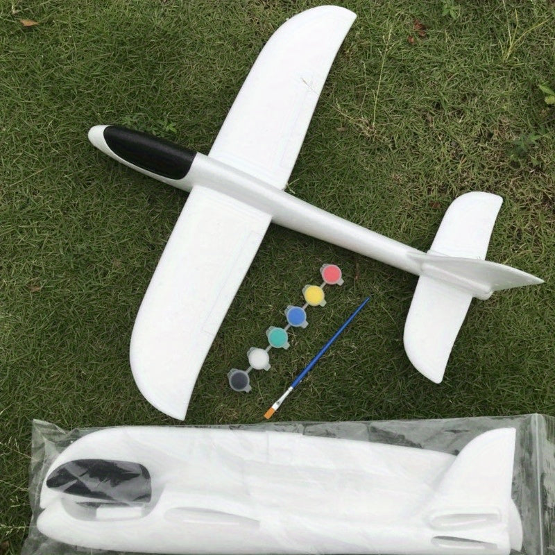 EPP Foam Glider Hand Throw Airplane DIY Painting Outdoor Fun