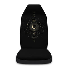 Printed Moon Universal Car Seat Cover