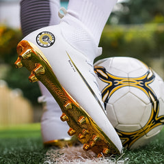 Men's High Top Non Slip Football Cleat Breathable Soccer Cleats