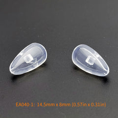 OOLVS Air Chamber Eyeglass Nose Pads Soft Silicone Sunglasses Nose Pads