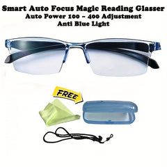 Men's Anti Light Reader Glasses With Glasses Rope