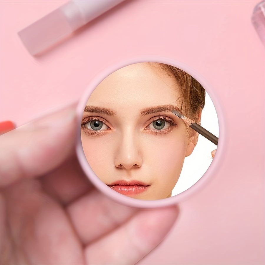 Small Round Mirror Handheld Makeup Mirror