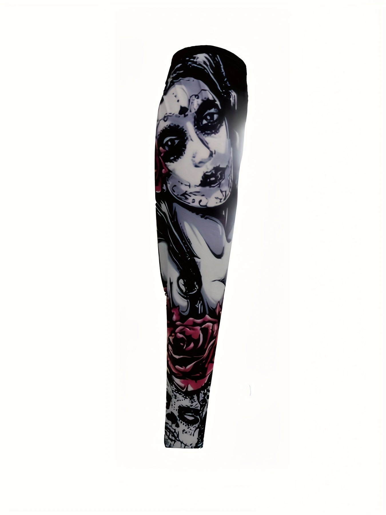 Goth Leggings High Rise Skinny Leggings